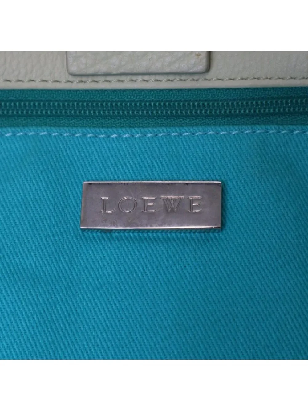 Loewe Fusta Anagram Leather Tote Bag Yellow